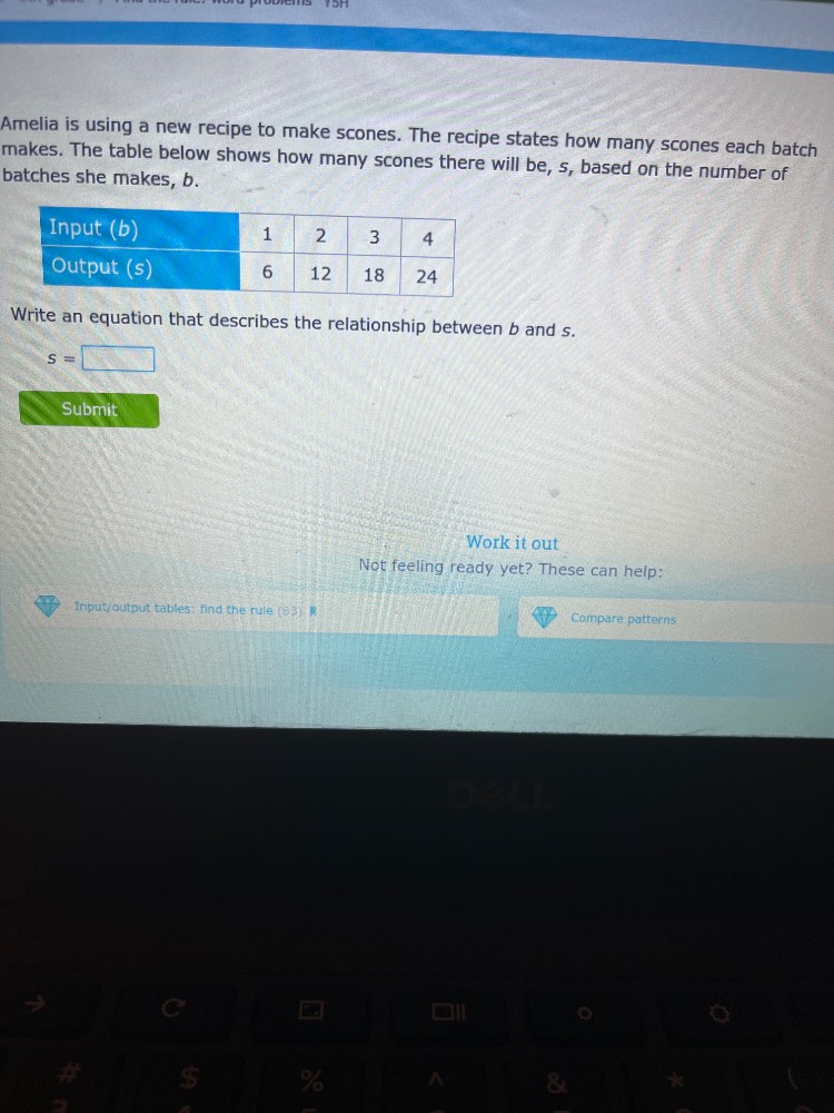 amelia is using a new recipe to make scones. the recipe states how many…