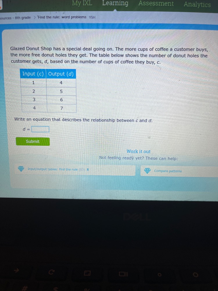 glazed donut shop has a special deal going on. the more cups of coffee …