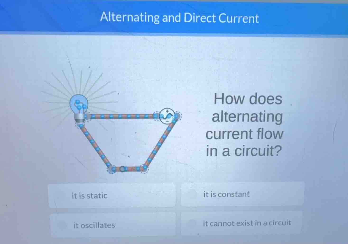 alternating and direct current how does alternating current flow in a c…