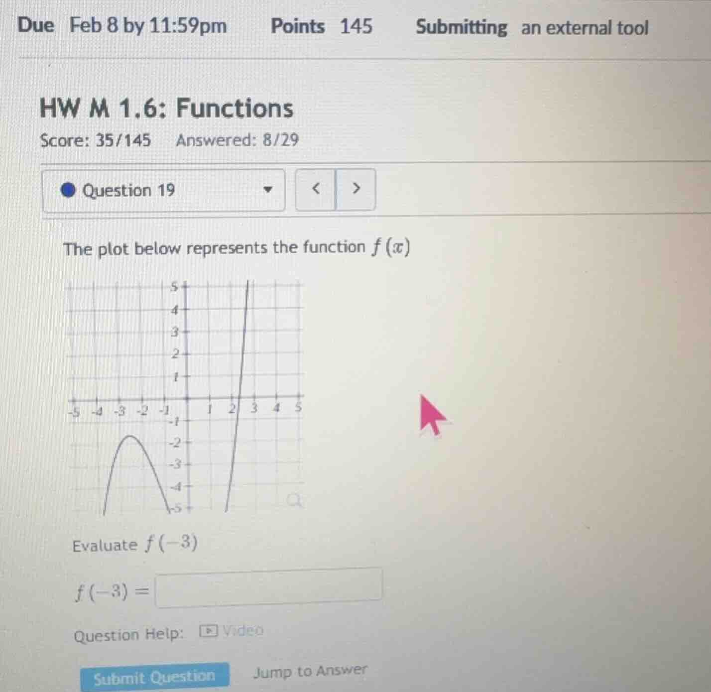 due feb 8 by 11:59pm points 145 submitting an external tool hw m 1.6: f…