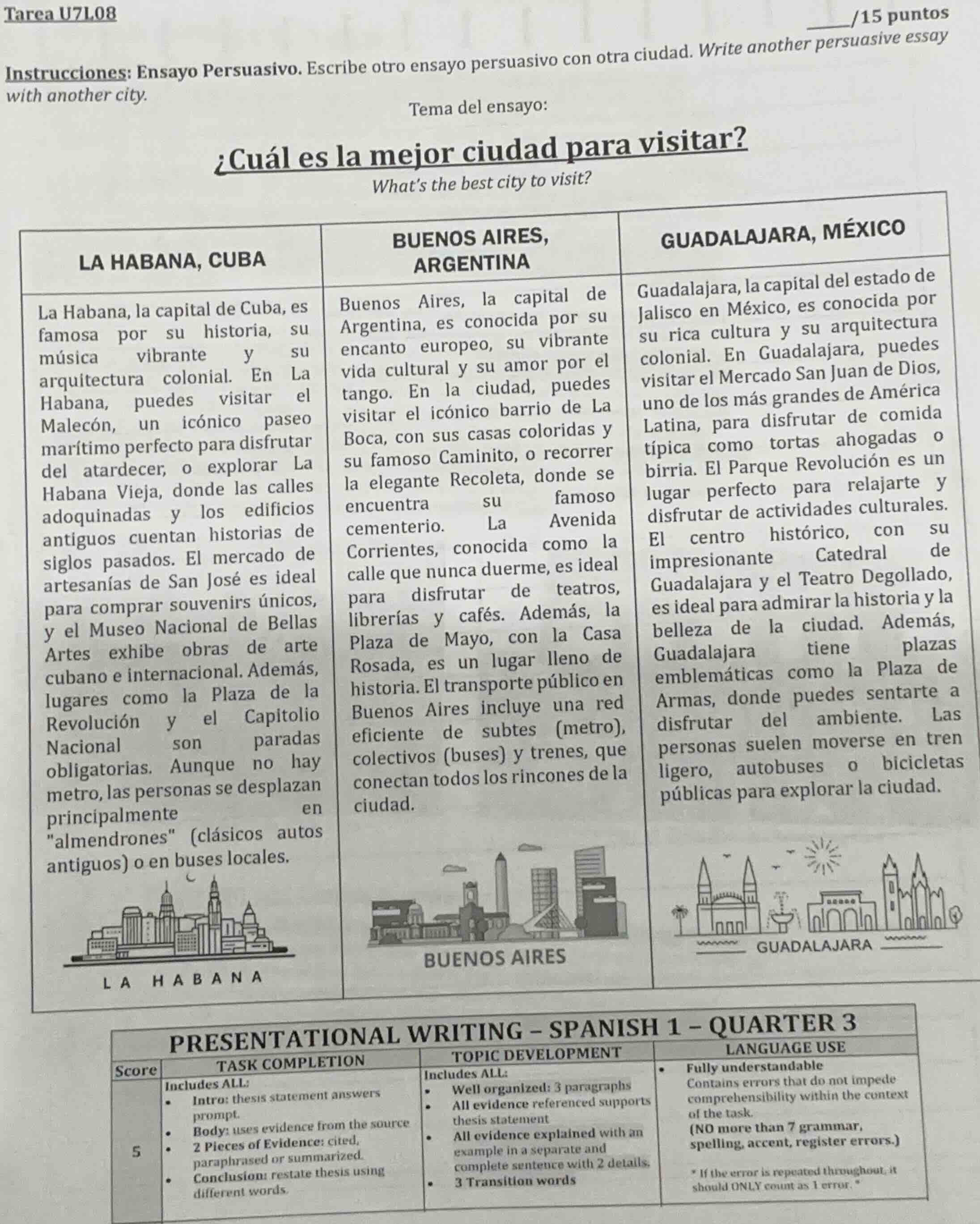 tarea u7l08____/15 puntosinstrucciones: ensayo persuasivo. escribe otro…