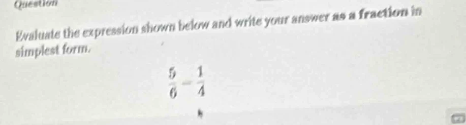 question evaluate the expression shown below and write your answer as a…