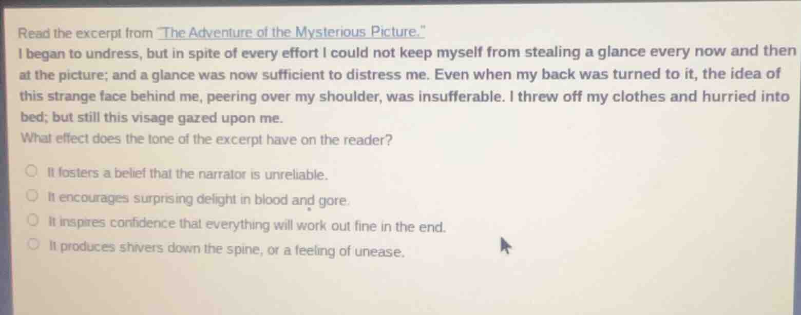 read the excerpt from the adventure of the mysterious picture.i began t…