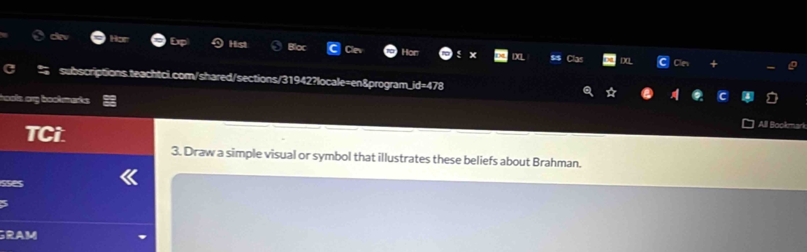 3. draw a simple visual or symbol that illustrates these beliefs about …