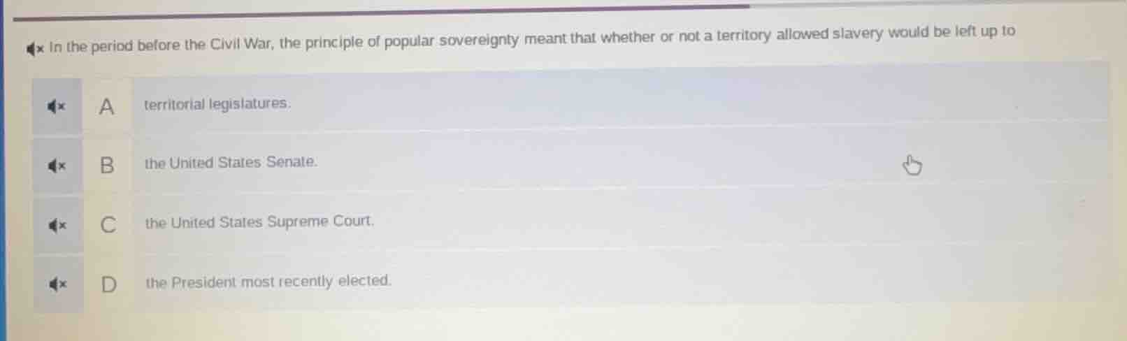 in the period before the civil war, the principle of popular sovereignt…