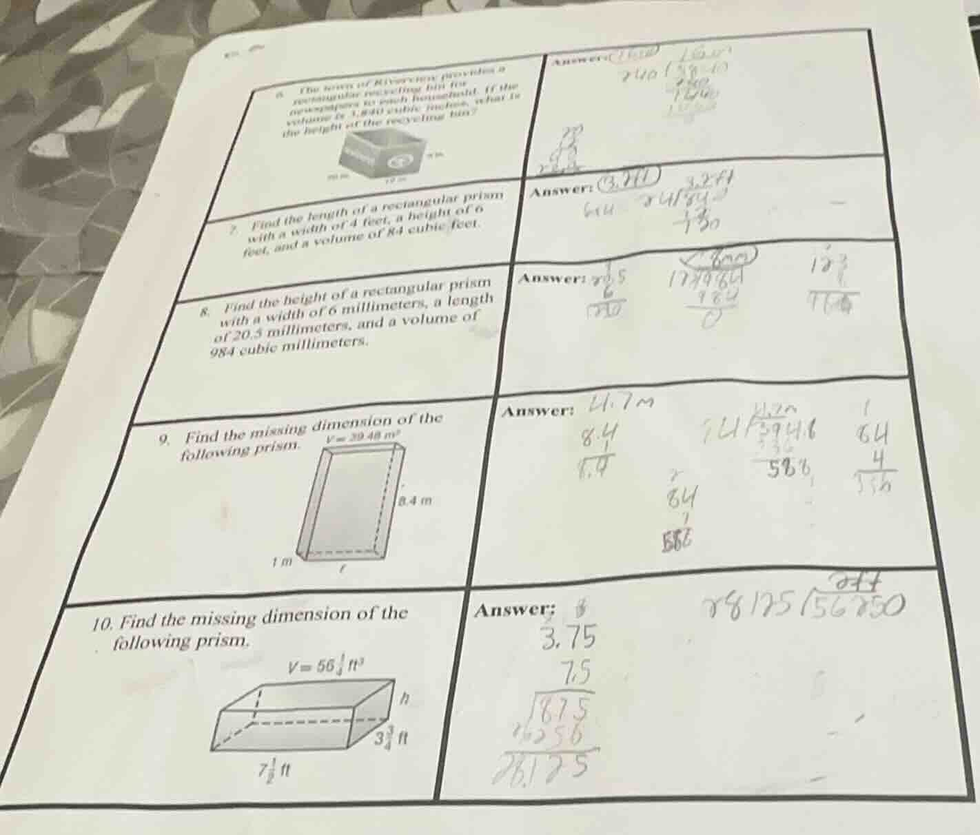 6. the town of riverview provides a rectangular recycling bin for newsp…