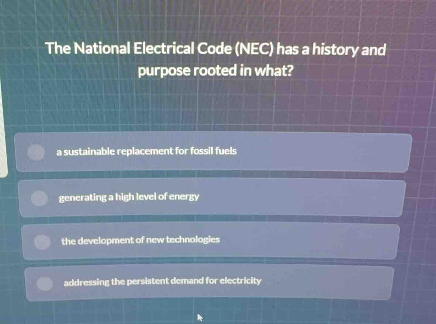 the national electrical code (nec) has a history and purpose rooted in …