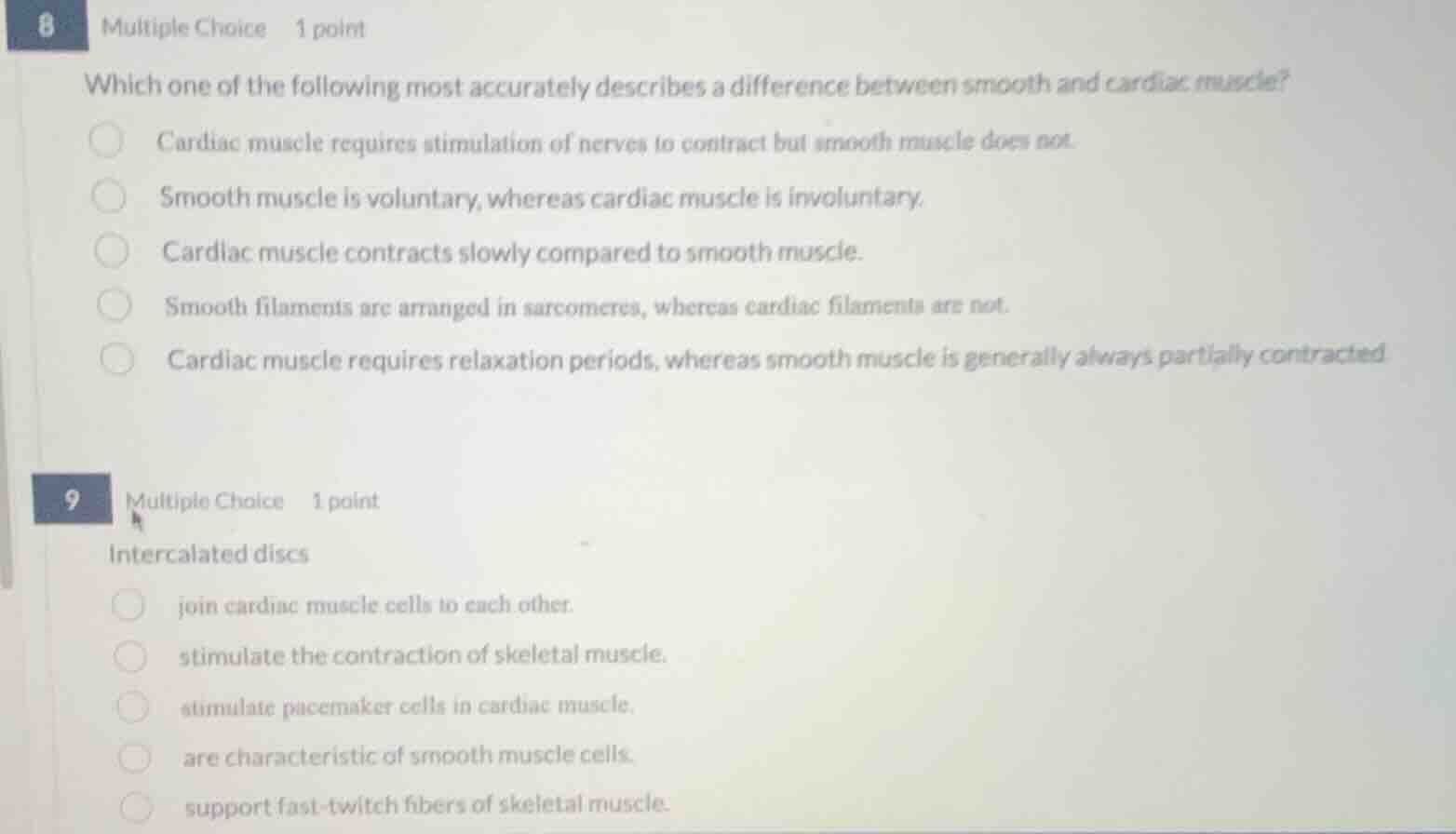 8 multiple choice 1 point which one of the following most accurately de…