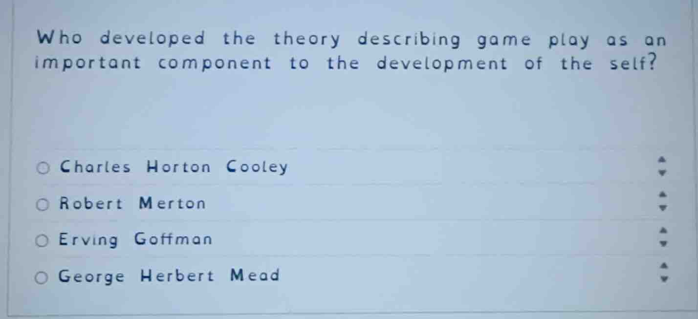 who developed the theory describing game play as an important component…