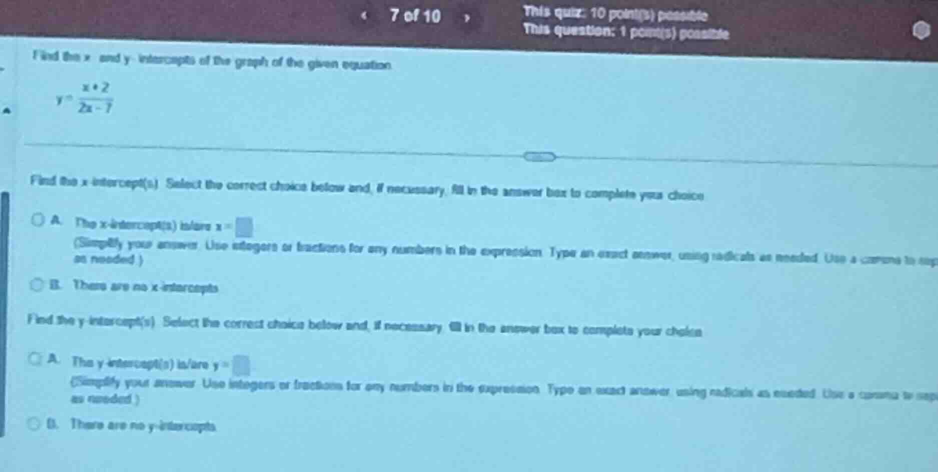 7 of 10this quiz: 10 point(s) possiblethis question: 1 point(s) possibl…