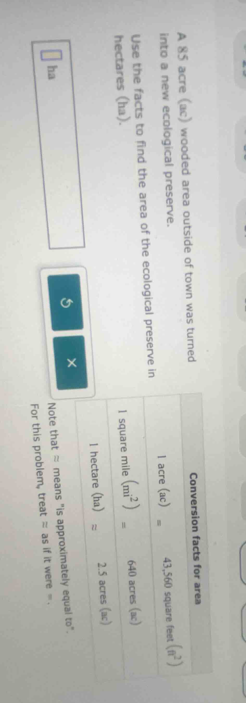 a 85 acre (ac) wooded area outside of town was turned into a new ecolog…