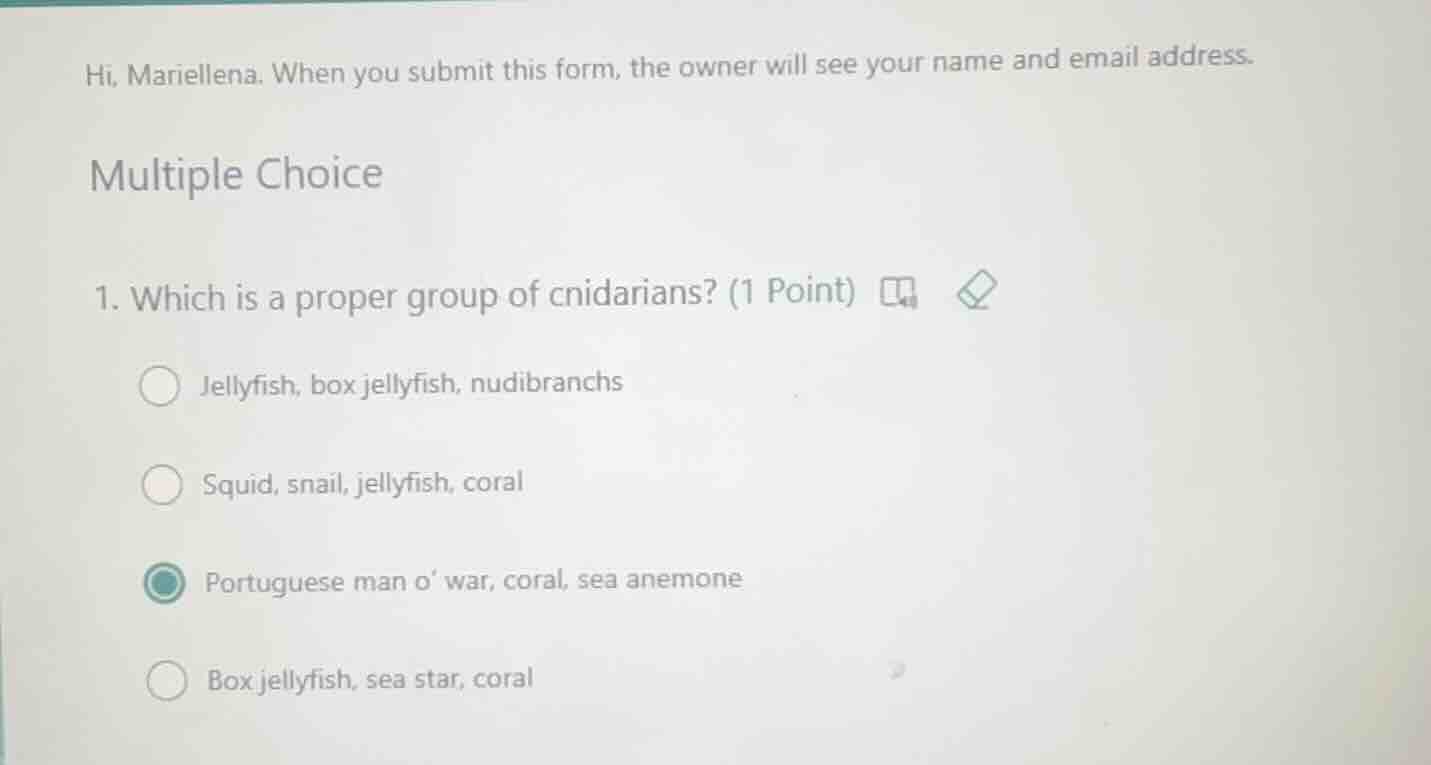 hi, mariellena. when you submit this form, the owner will see your name…