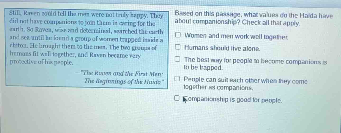 still, raven could tell the men were not truly happy. they did not have…