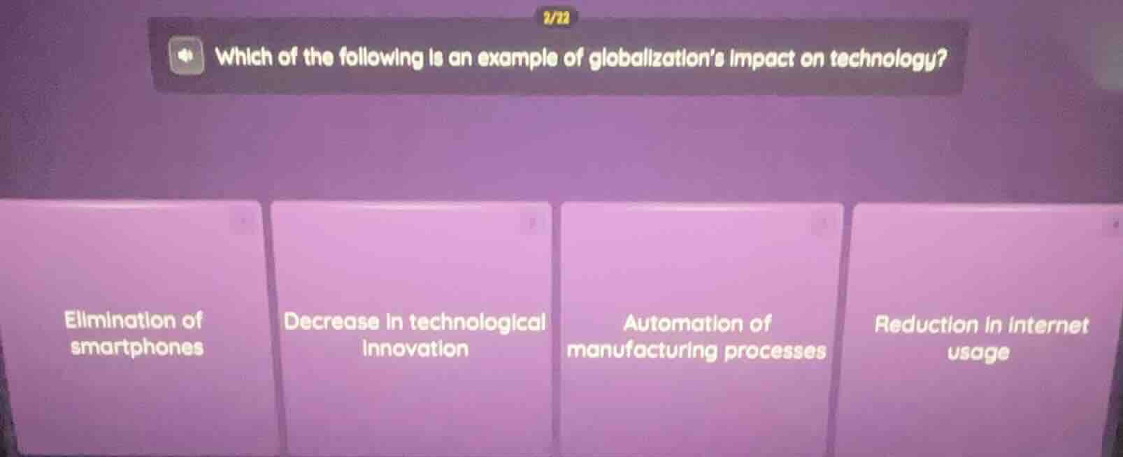3/22 which of the following is an example of globalizations impact on t…