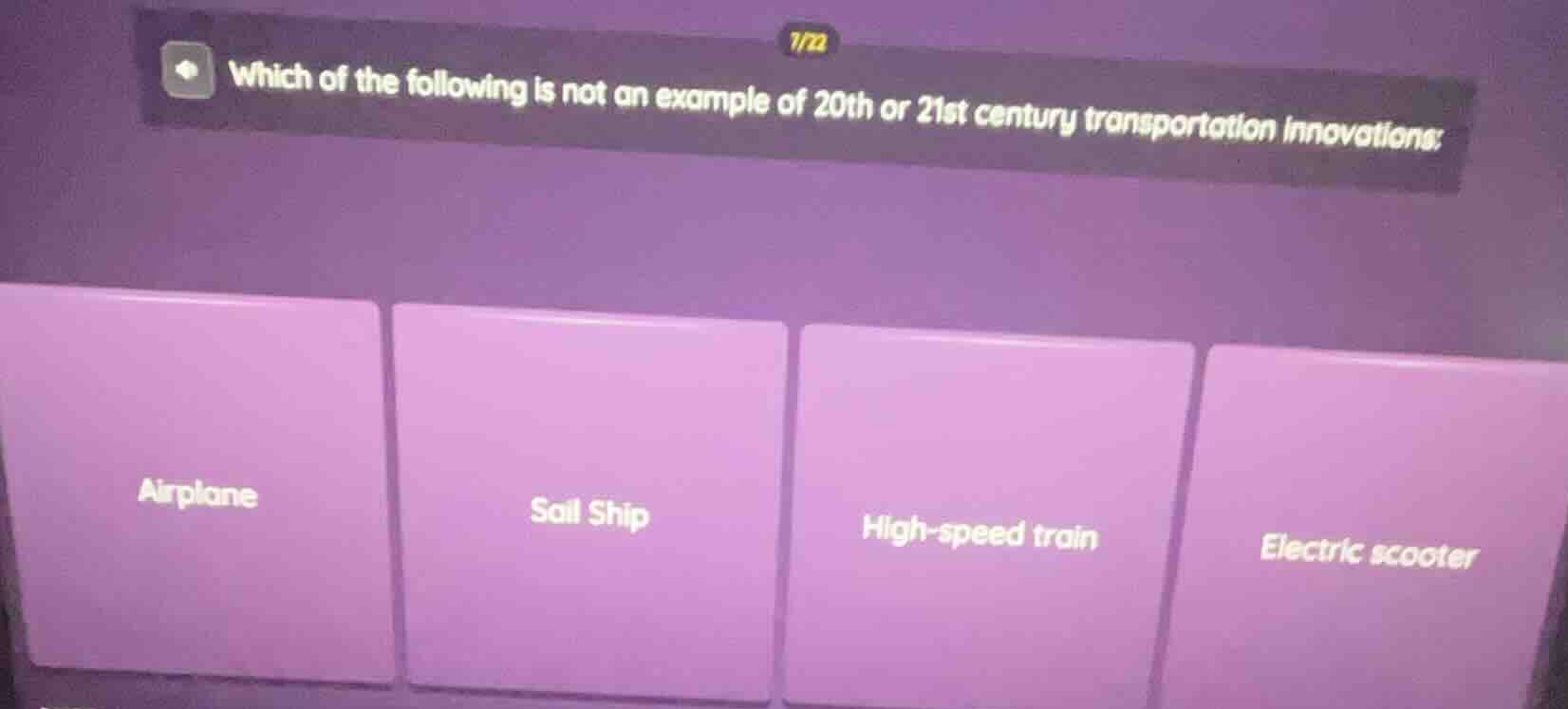 7/22 which of the following is not an example of 20th or 21st century t…