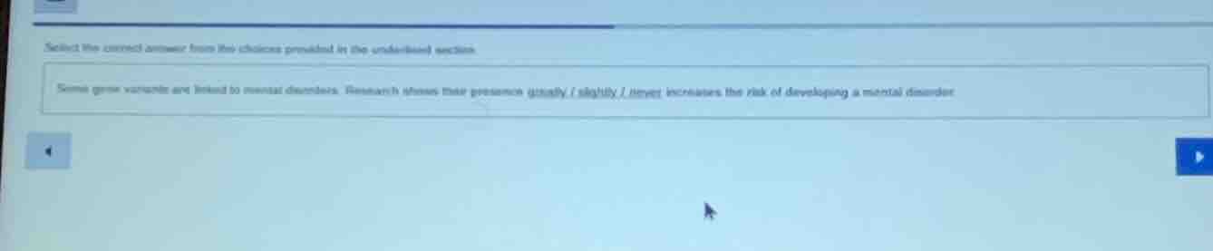 select the correct answer from the choices provided in the underlined s…