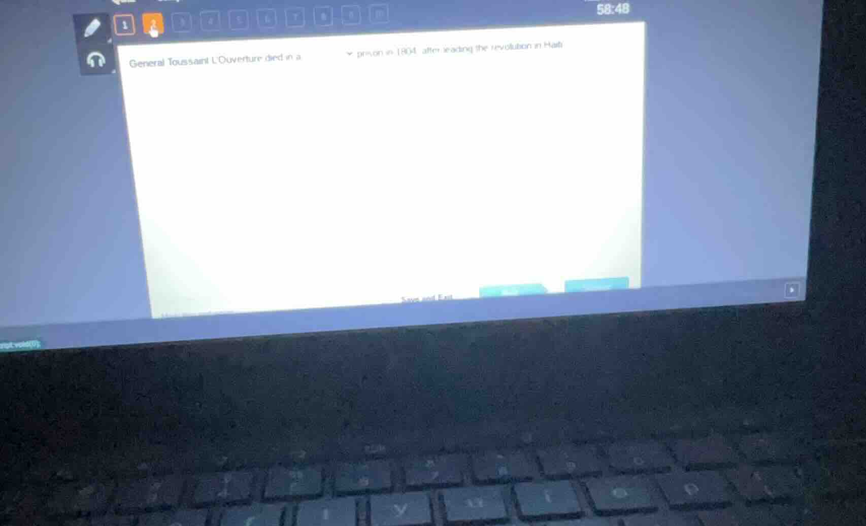 general toussaint louverture died in a ____ prison in 1804, after leadi…