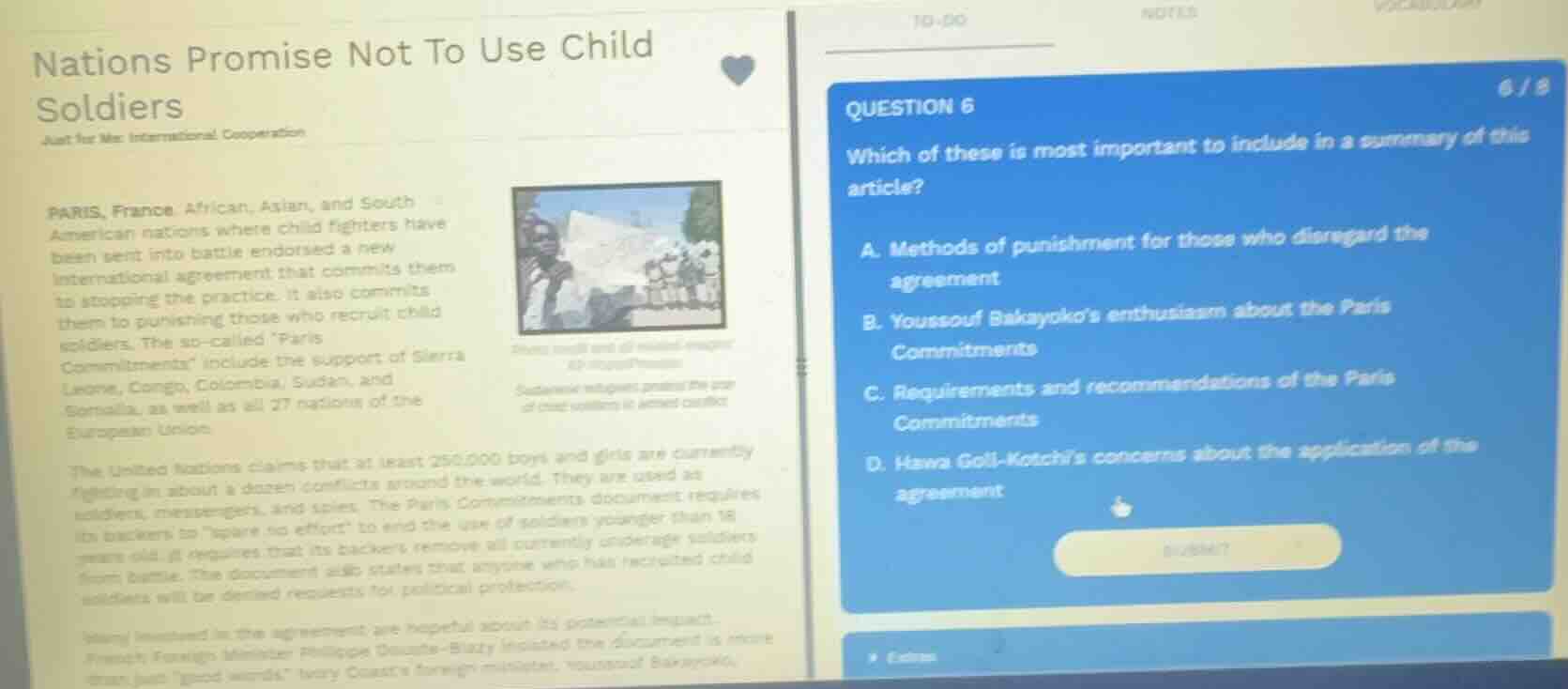 nations promise not to use child soldiersjust for me: international coo…