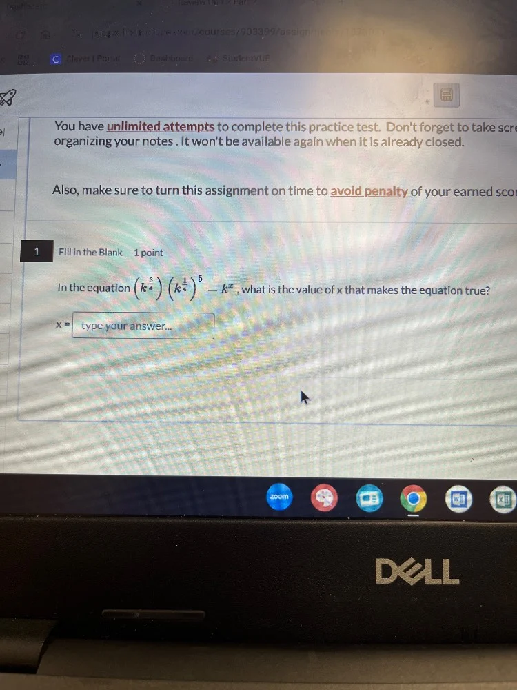 you have unlimited attempts to complete this practice test. dont forget…