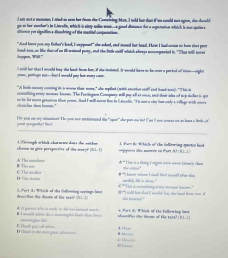 i am not a murderer, i tried to save her from the considering man. i to…