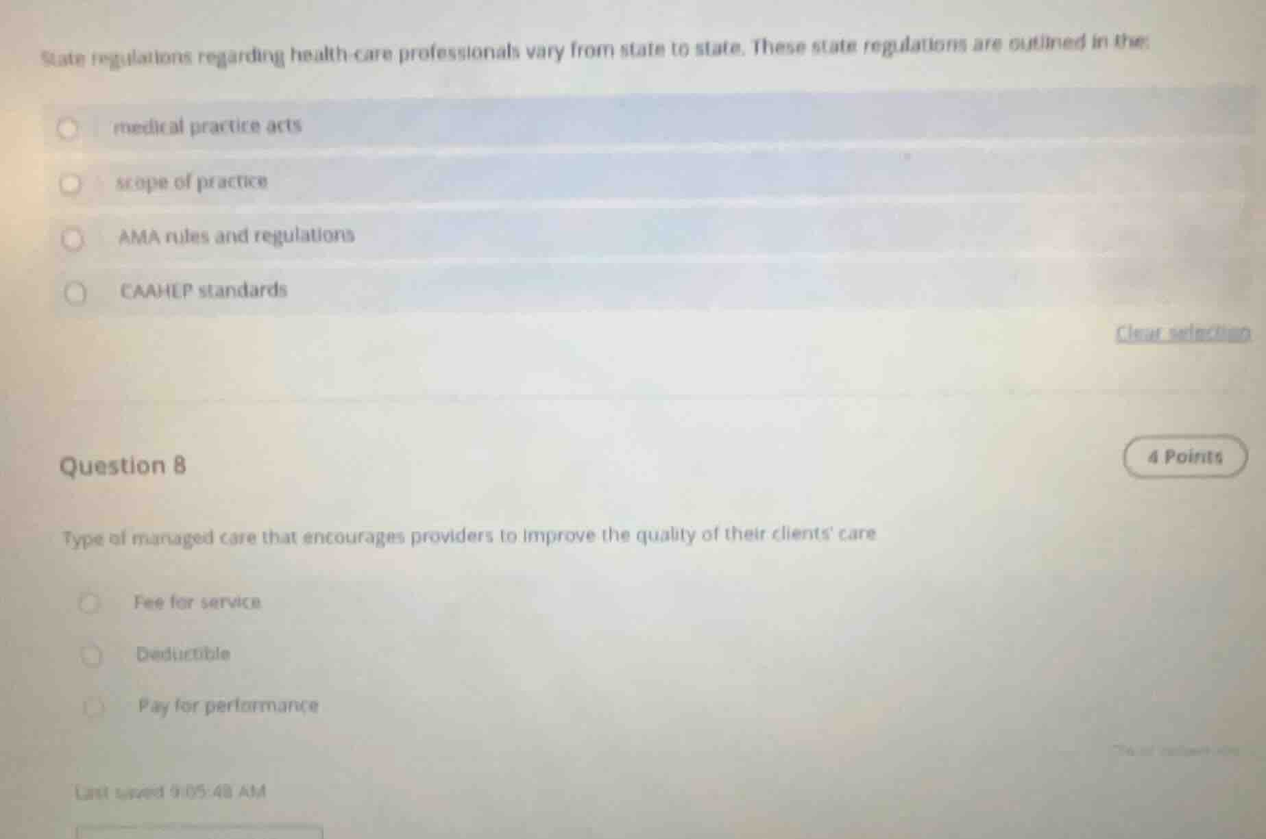state regulations regarding health-care professionals vary from state t…