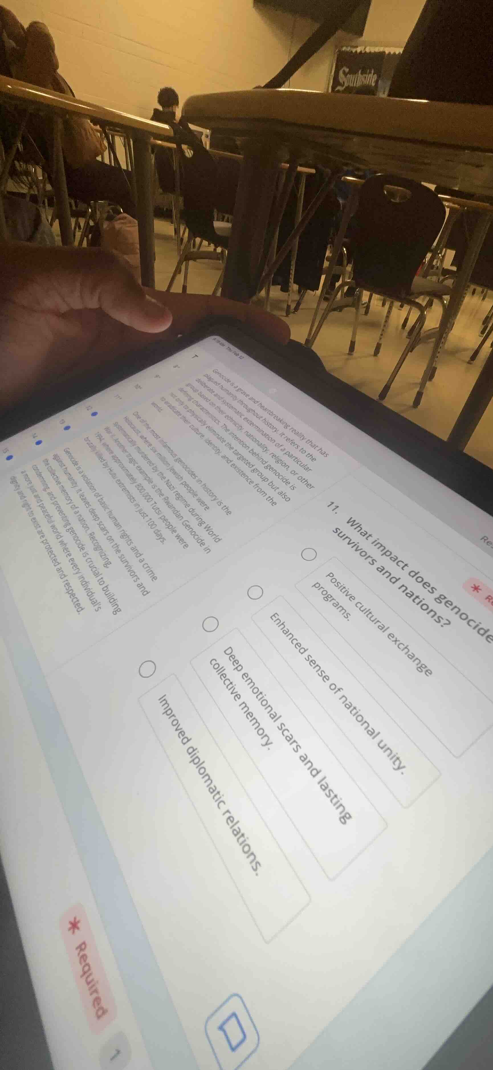 genocide is a grave and heartbreaking reality that has plagued humanity…