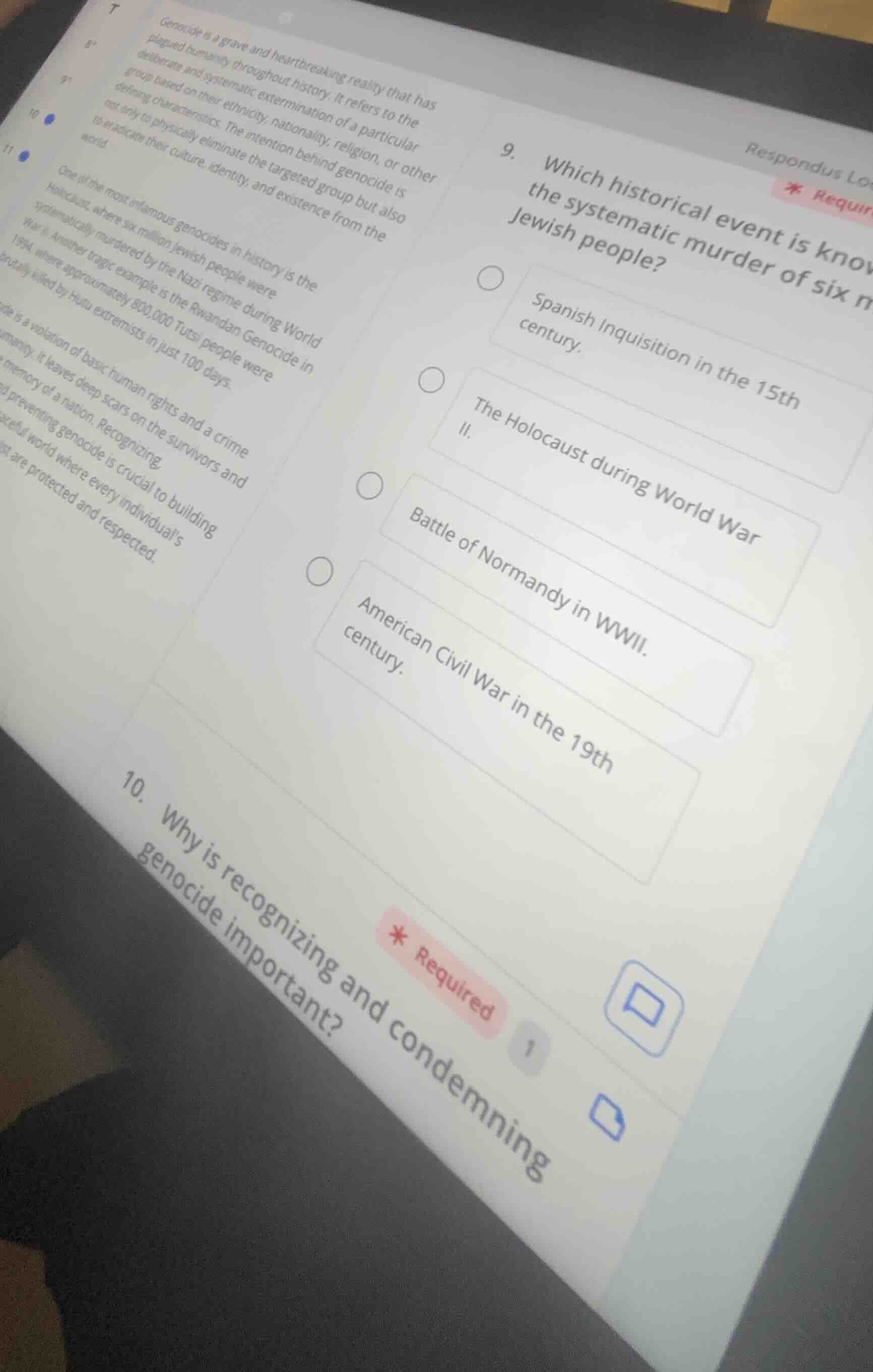 genocide is a grave and heartbreaking reality that has plagued humanity…