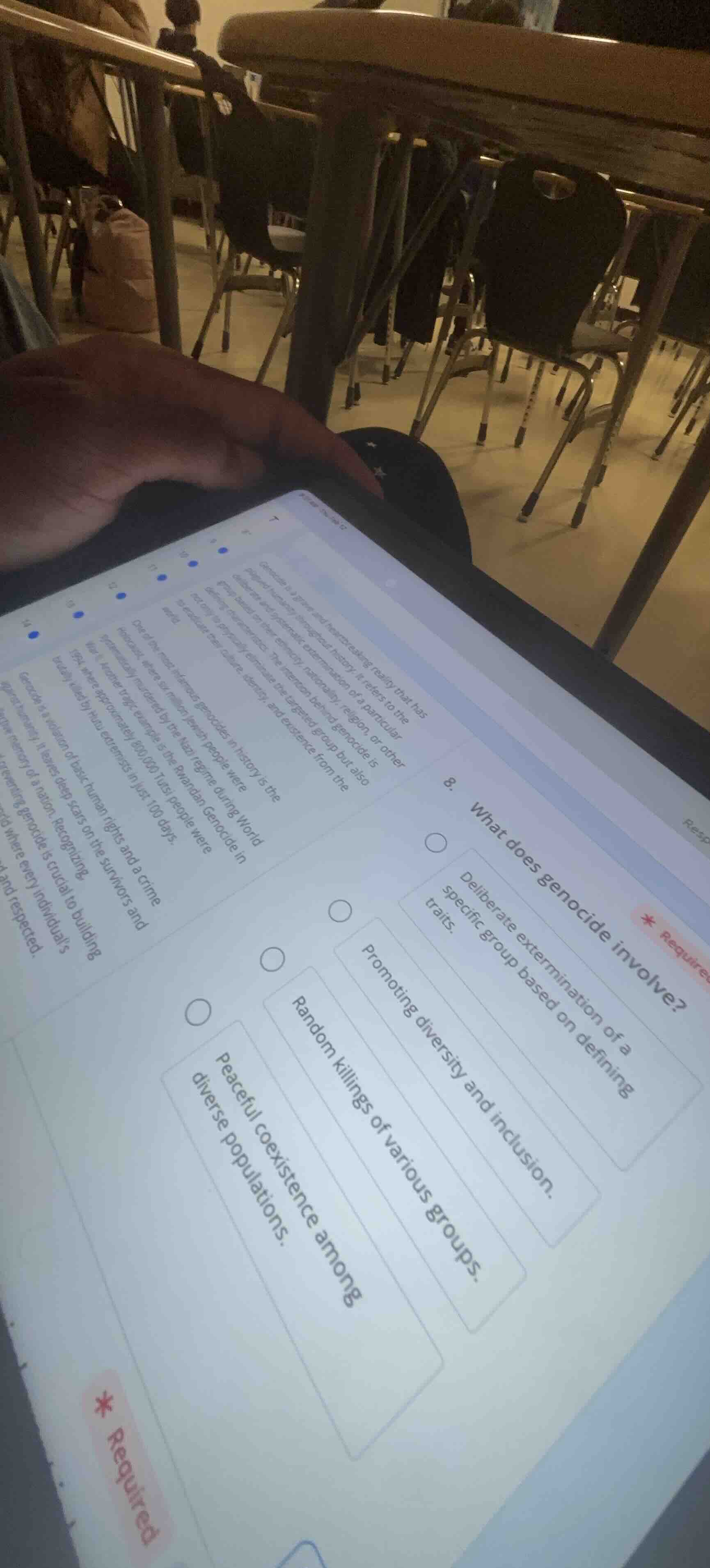 genocide is a grave and heartbreaking reality that has plagued humanity…