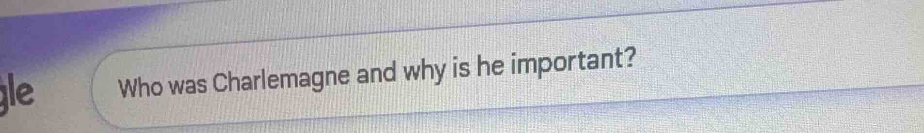 who was charlemagne and why is he important?