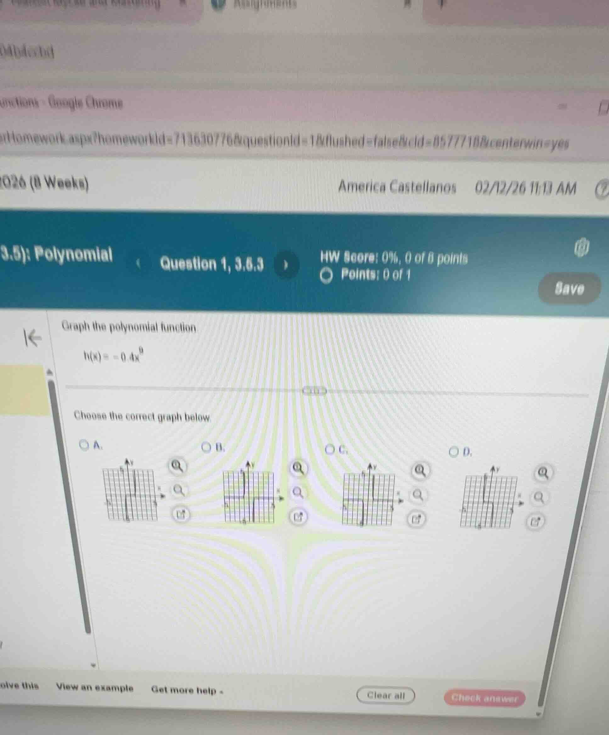 2026 (8 weeks) america castellanos 02/12/26 11:13 am 3.5): polynomial q…