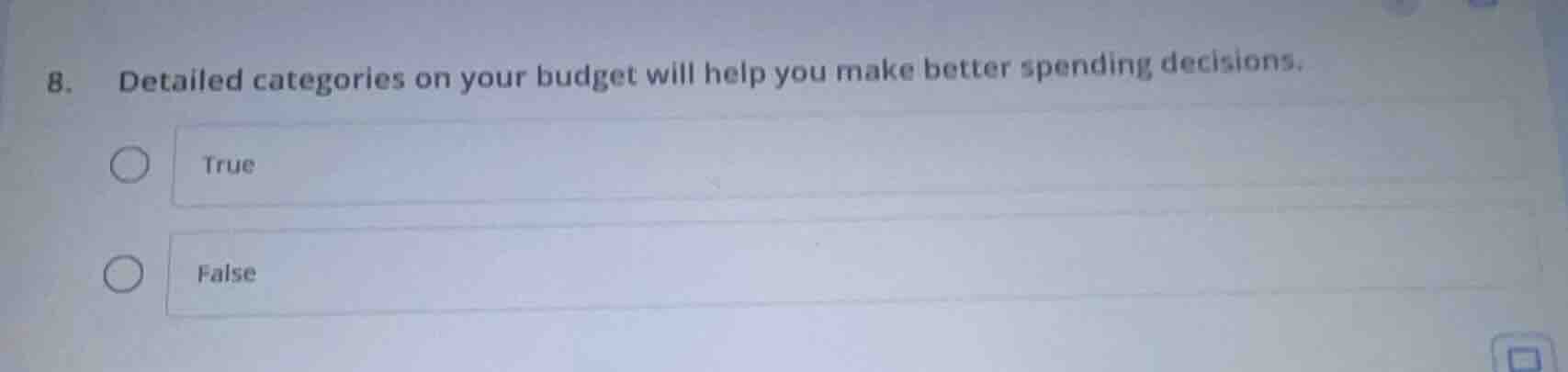 8. detailed categories on your budget will help you make better spendin…