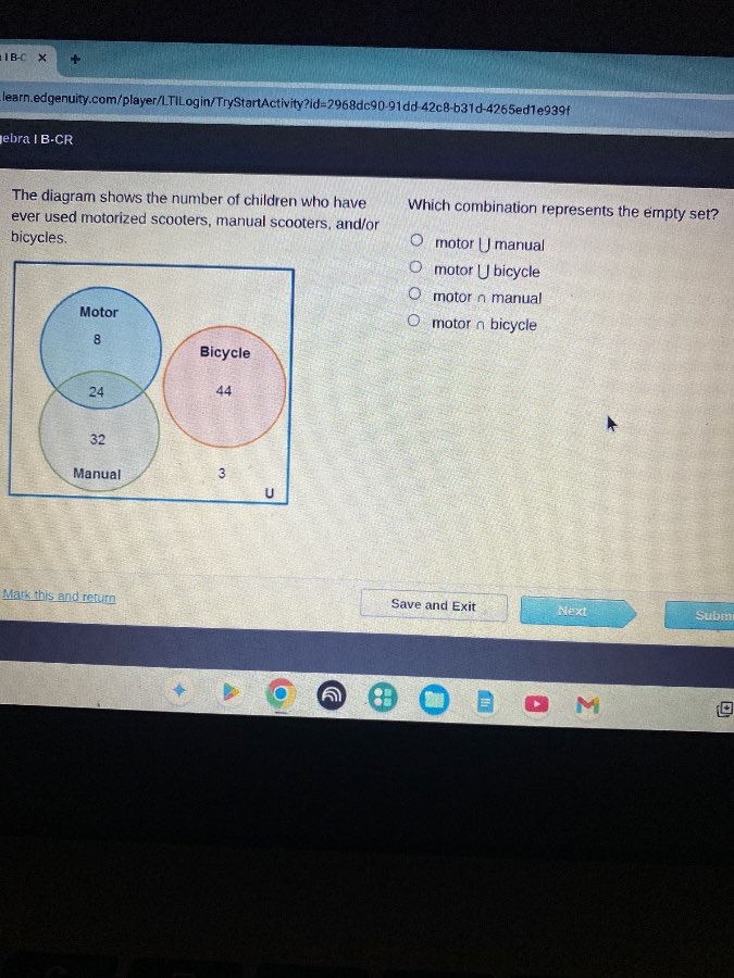 ebra i b-cr the diagram shows the number of children who have ever used…
