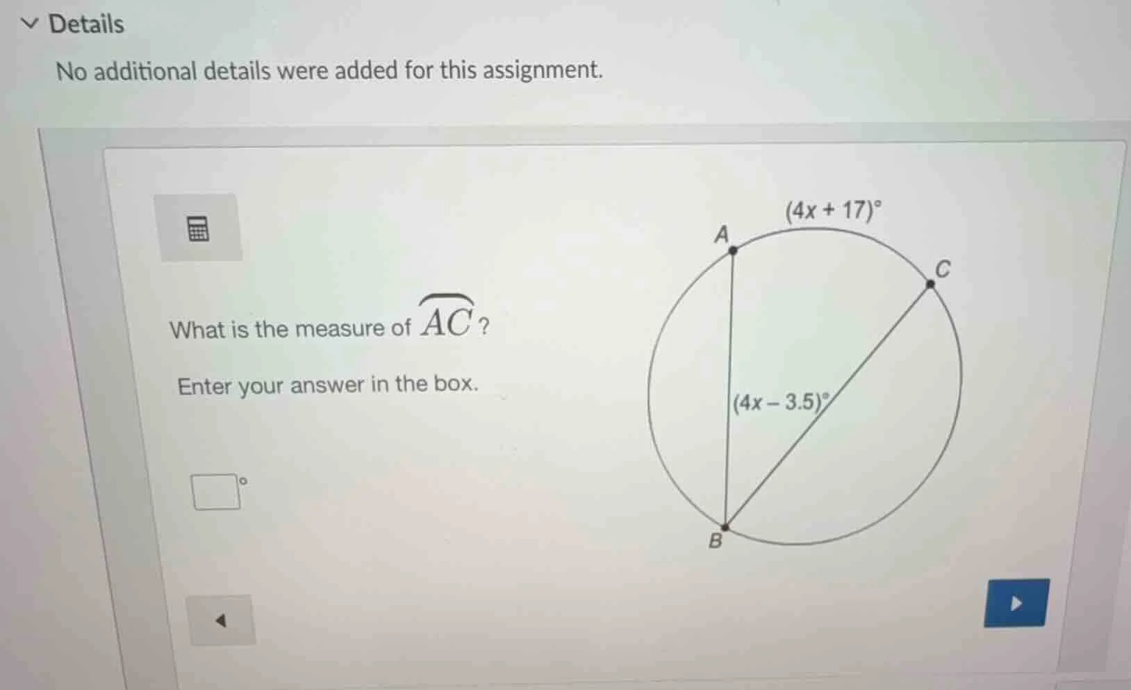 details no additional details were added for this assignment. what is t…