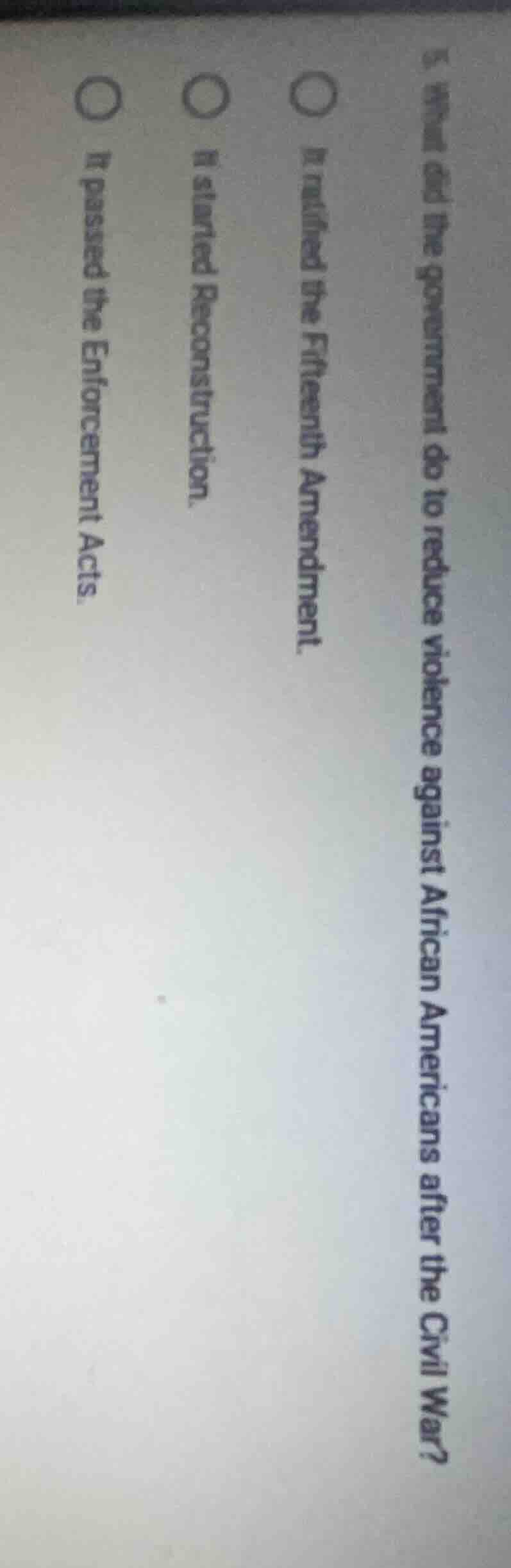 5. what did the government do to reduce violence against african americ…