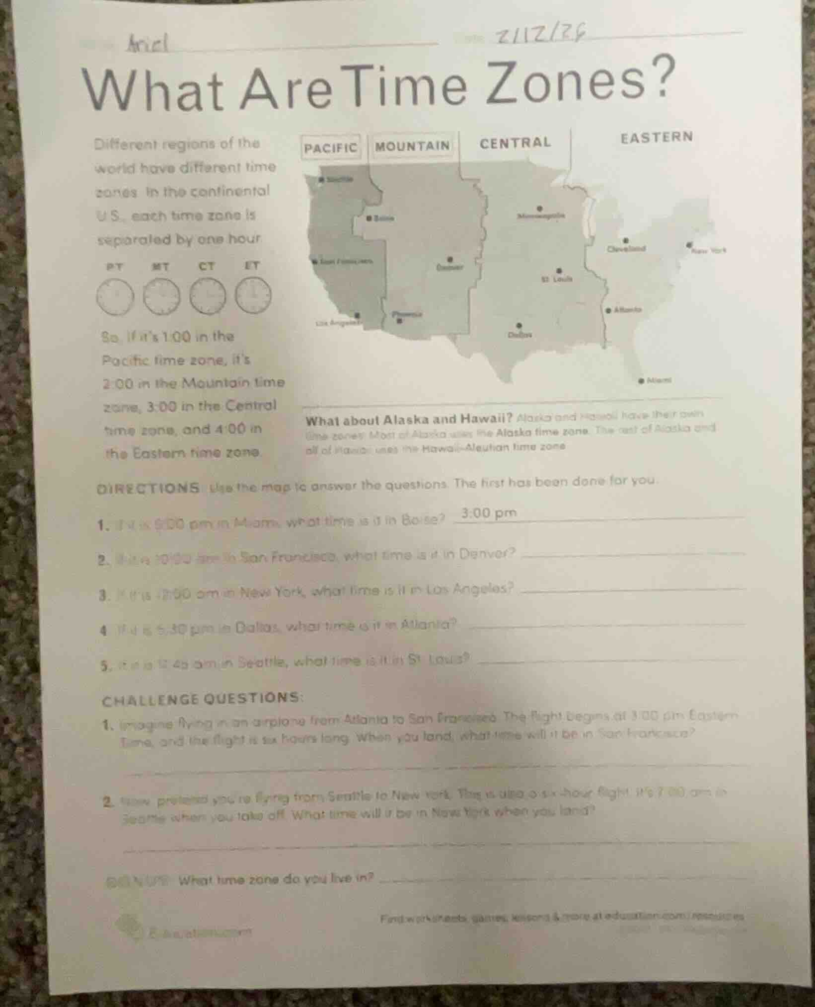 ariel2/12/29what are time zones?different regions of theworld have diff…