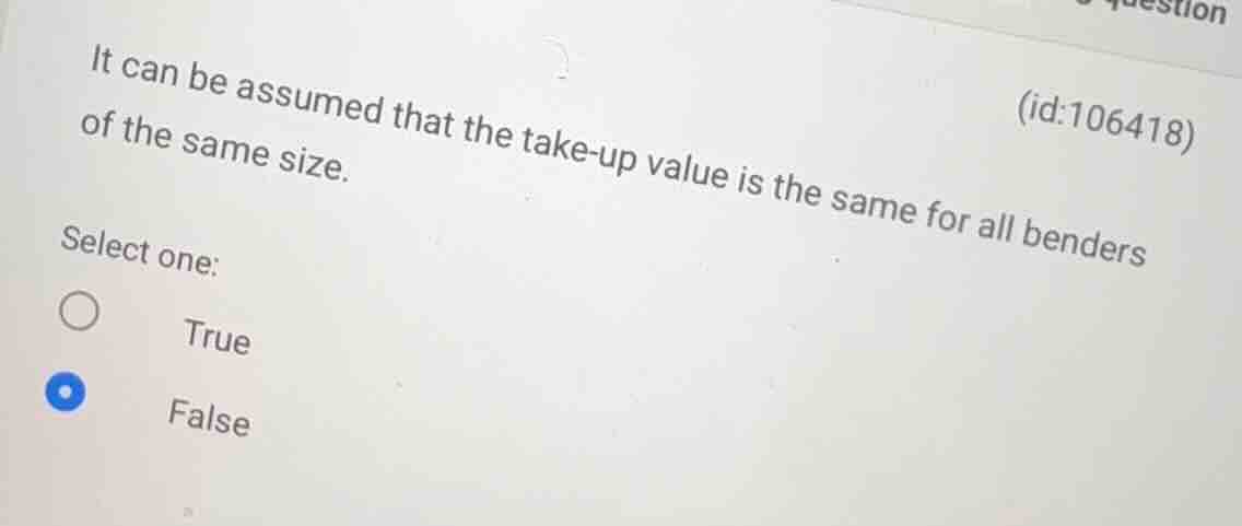(id:106418)it can be assumed that the take-up value is the same for all…