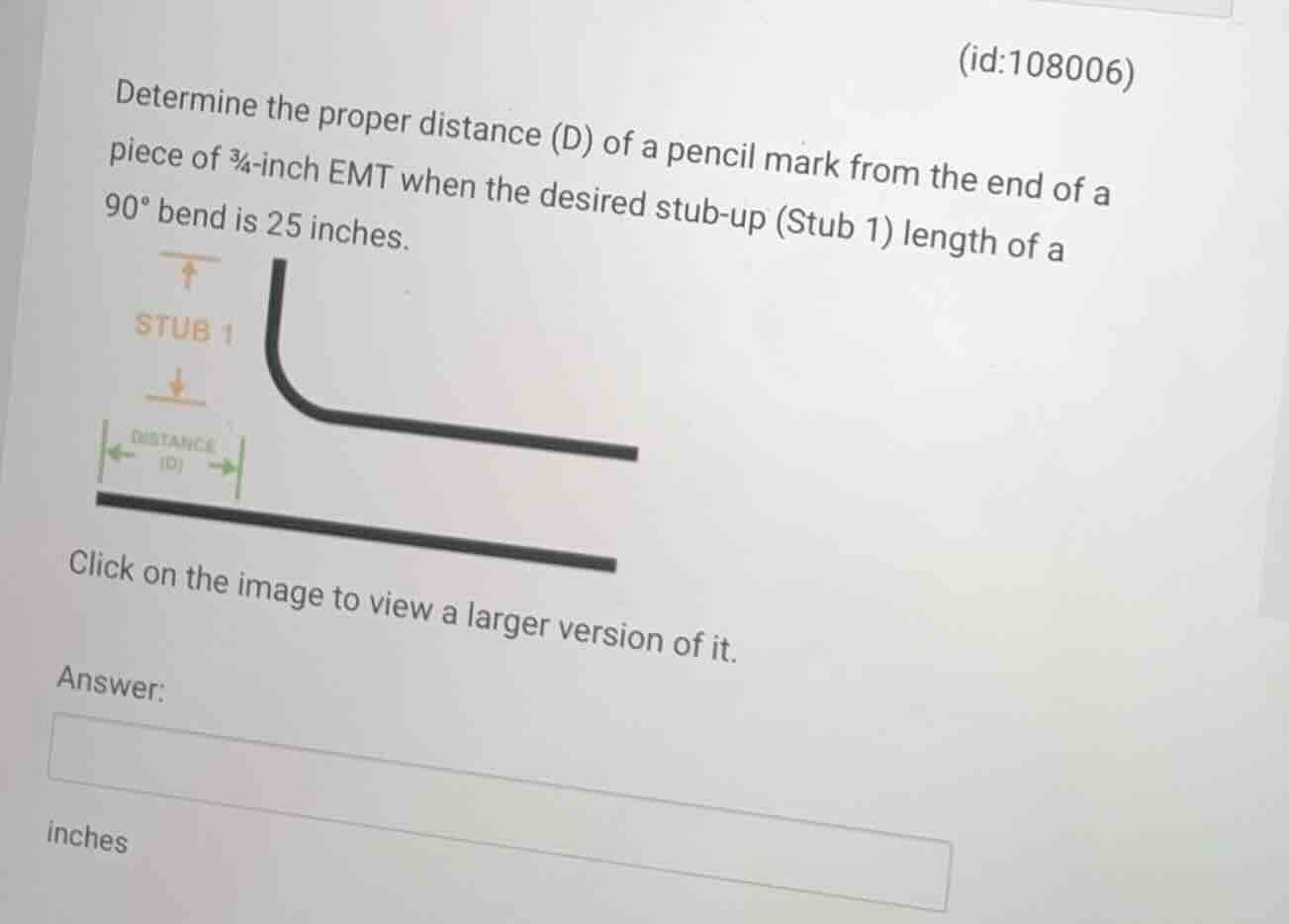 (id:108006) determine the proper distance (d) of a pencil mark from the…
