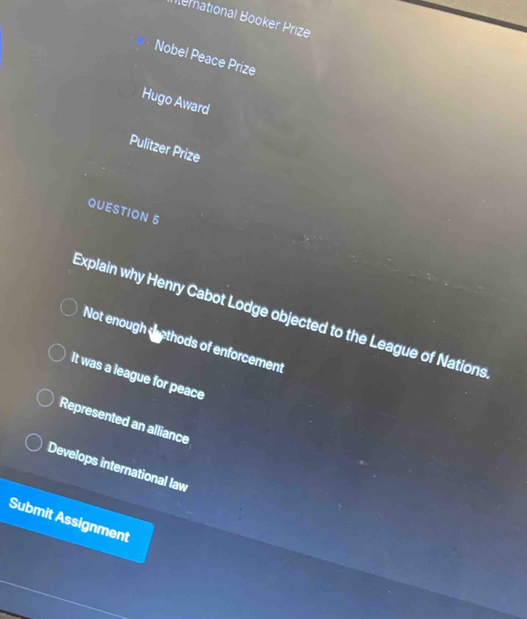 international booker prize nobel peace prize hugo award pulitzer prize …