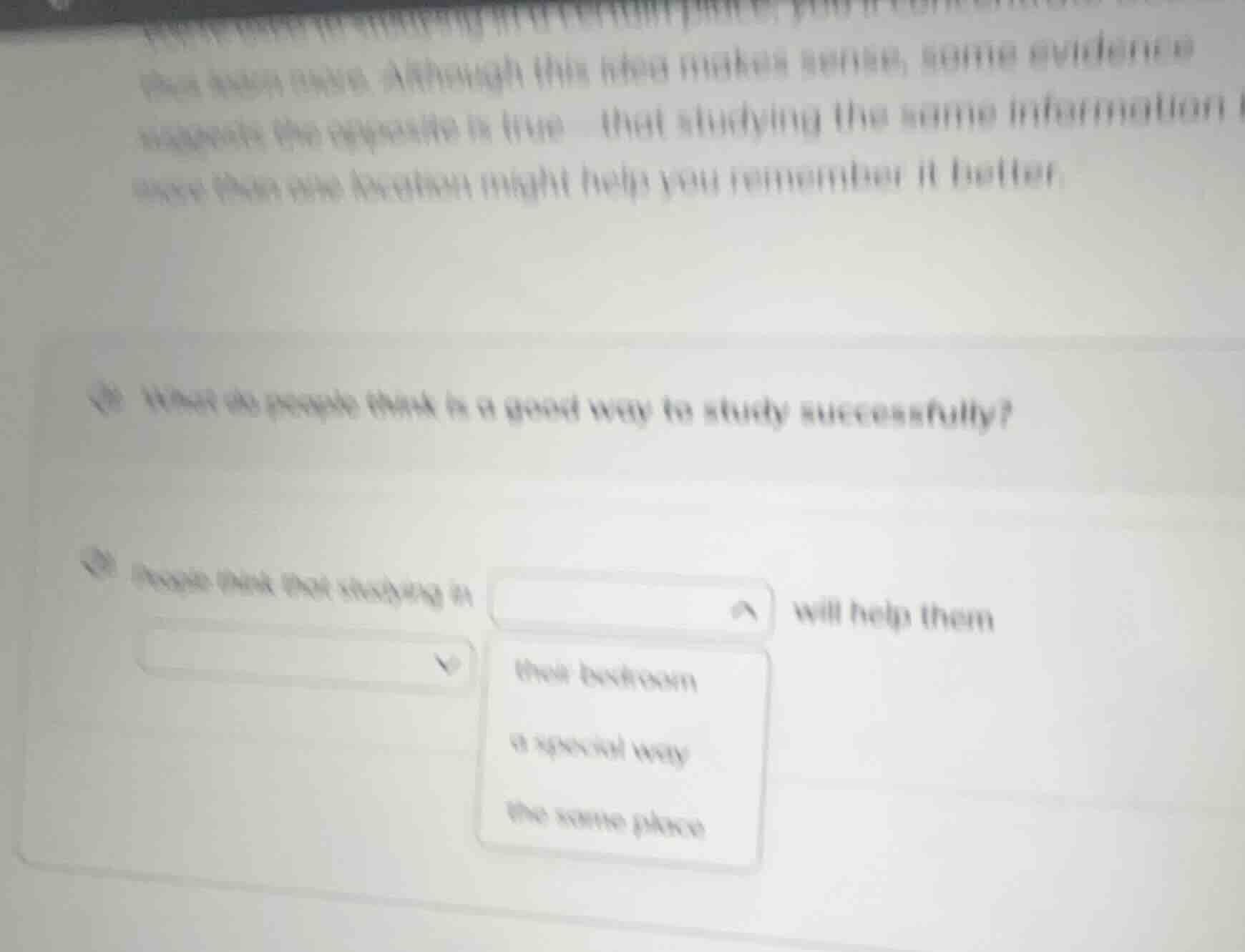 their desk chairs. although this idea makes sense, some evidence sugges…