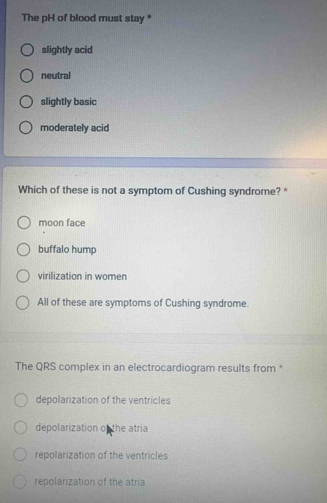 the ph of blood must stay * slightly acid neutral slightly basic modera…