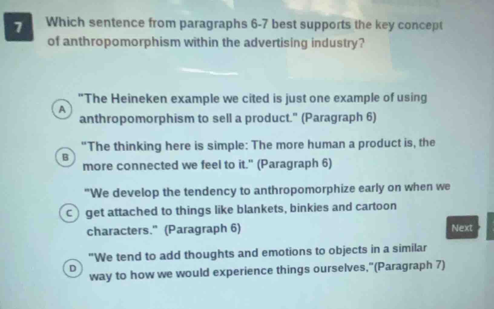 7 which sentence from paragraphs 6-7 best supports the key concept of a…
