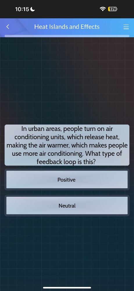 heat islands and effects in urban areas, people turn on air conditionin…