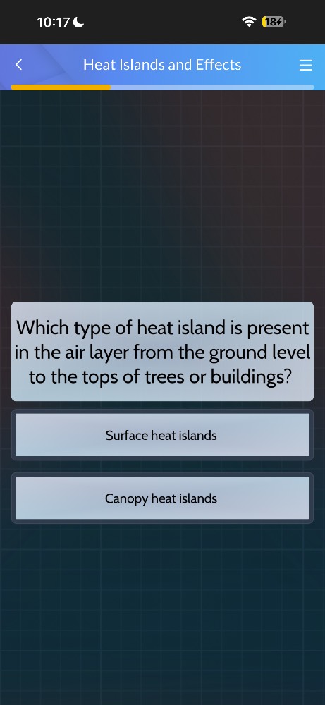 heat islands and effects which type of heat island is present in the ai…