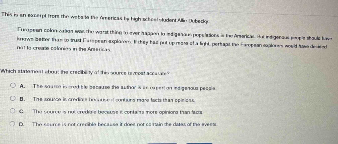 this is an excerpt from the website the americas by high school student…