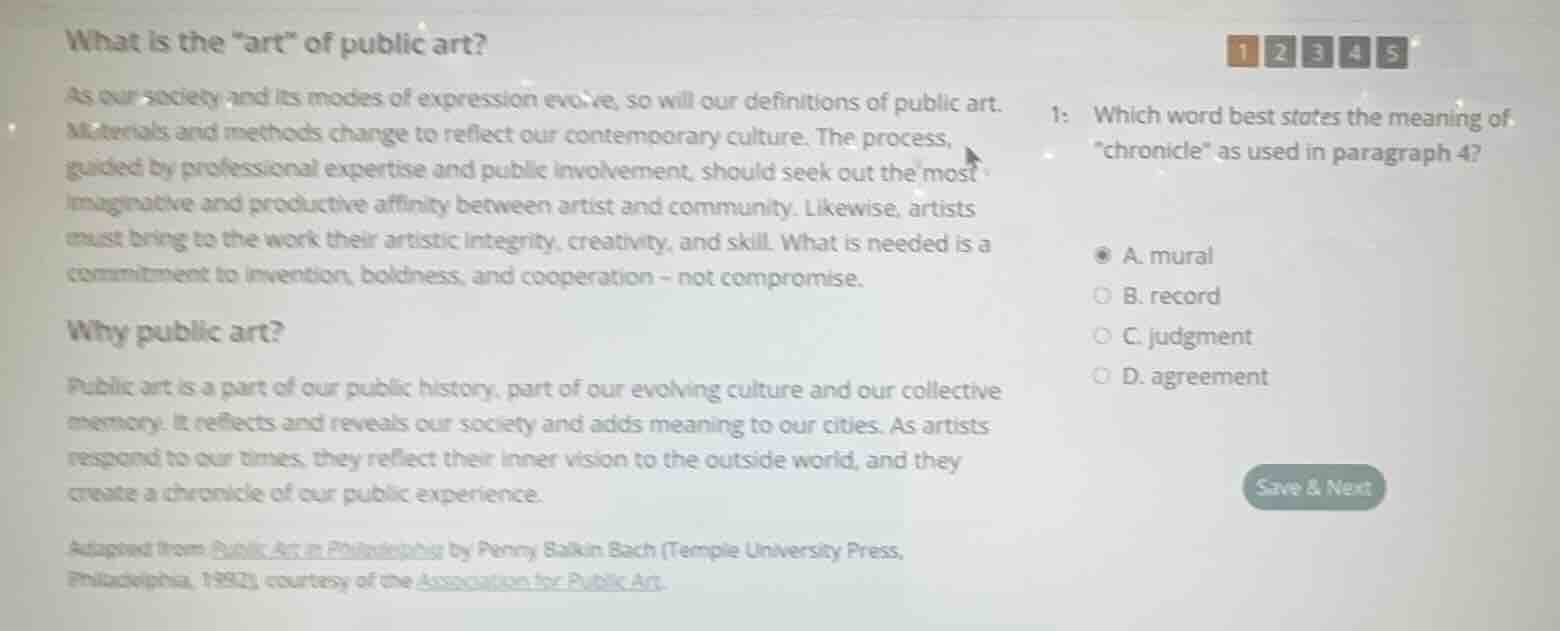 what is the art of public art?as our society and its modes of expressio…