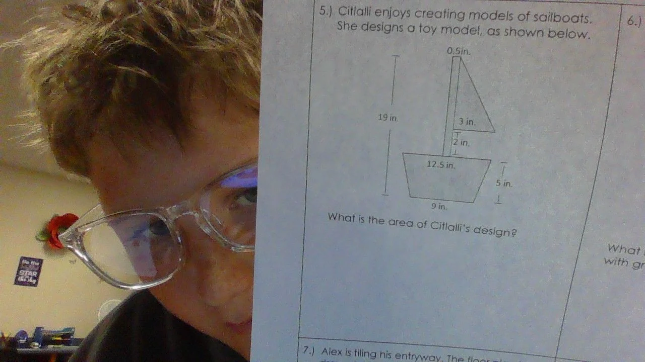 5.) citlalli enjoys creating models of sailboats. she designs a toy mod…