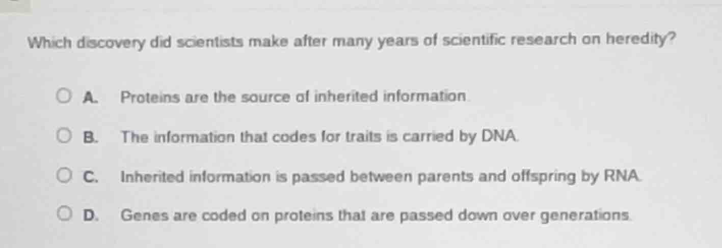 which discovery did scientists make after many years of scientific rese…