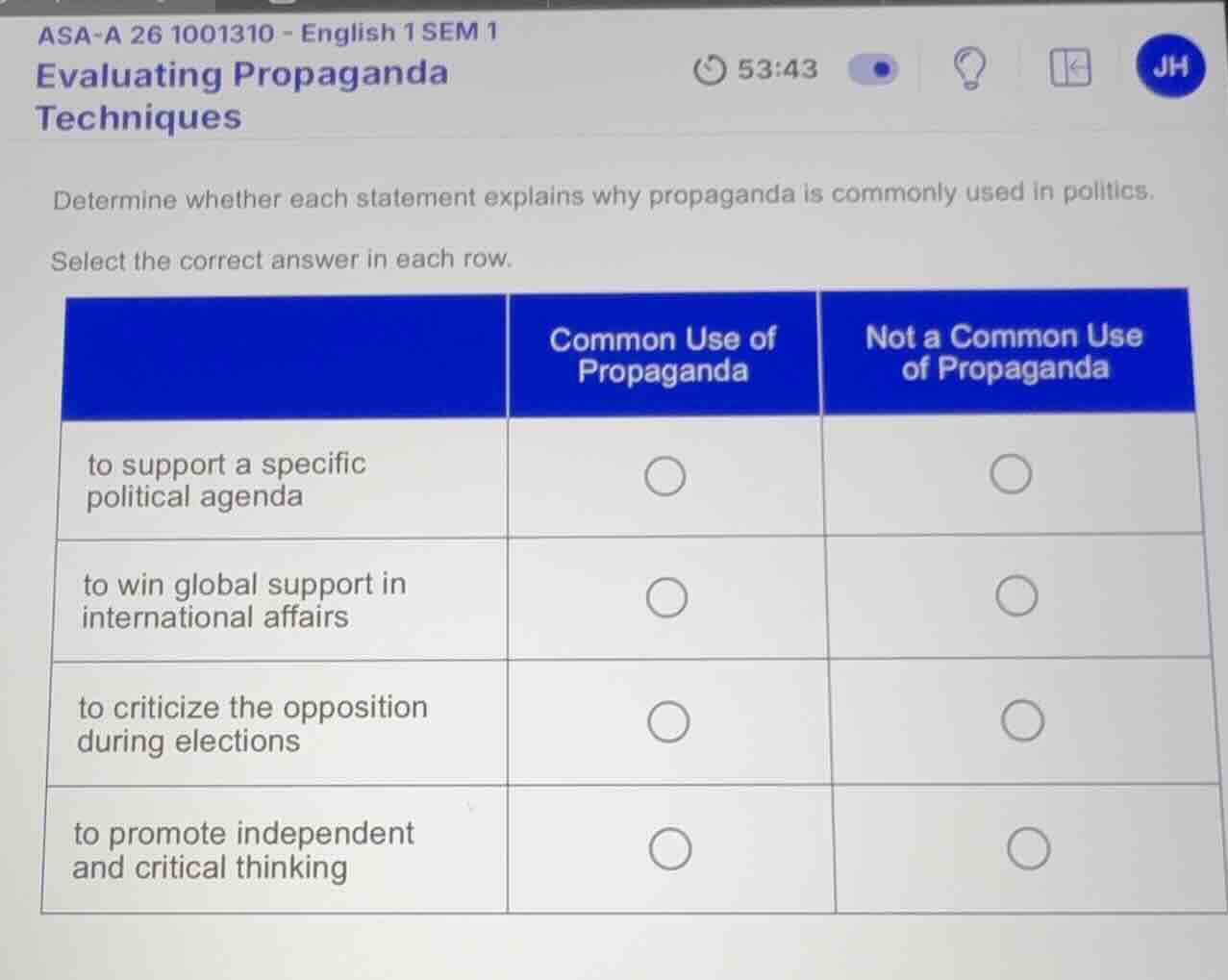 asa-a 26 1001310 - english 1 sem 1 evaluating propaganda techniques det…