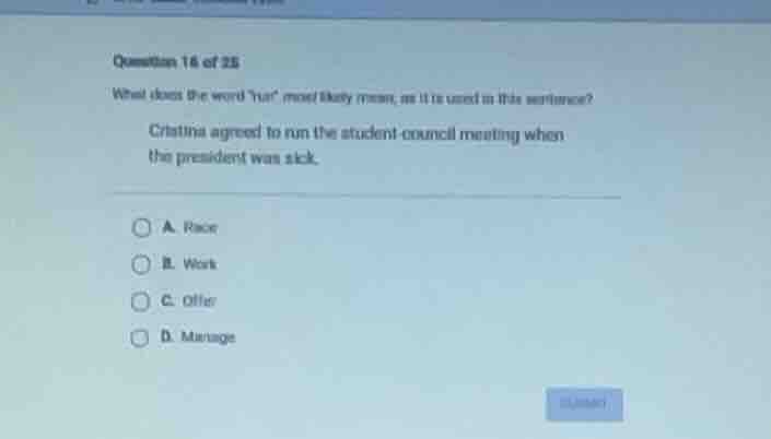 question 16 of 25 what does the word un\ most likely mean, as it is use…
