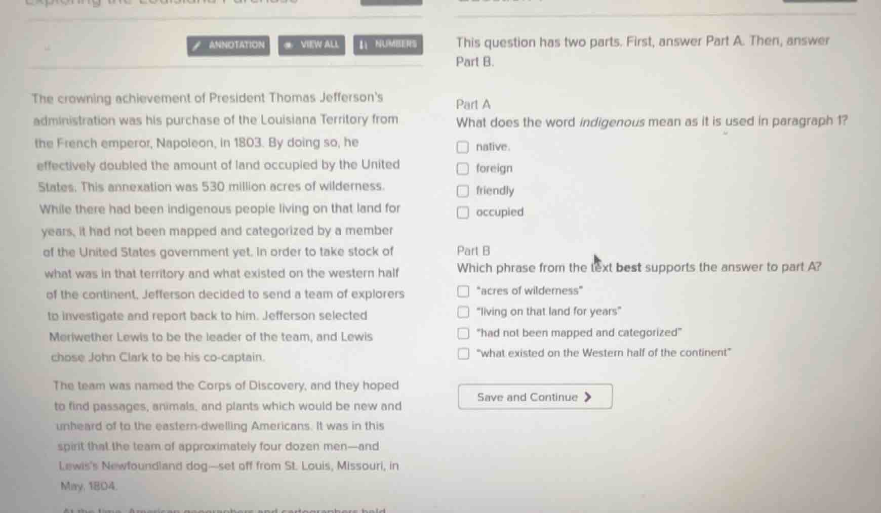 the crowning achievement of president thomas jeffersons administration …